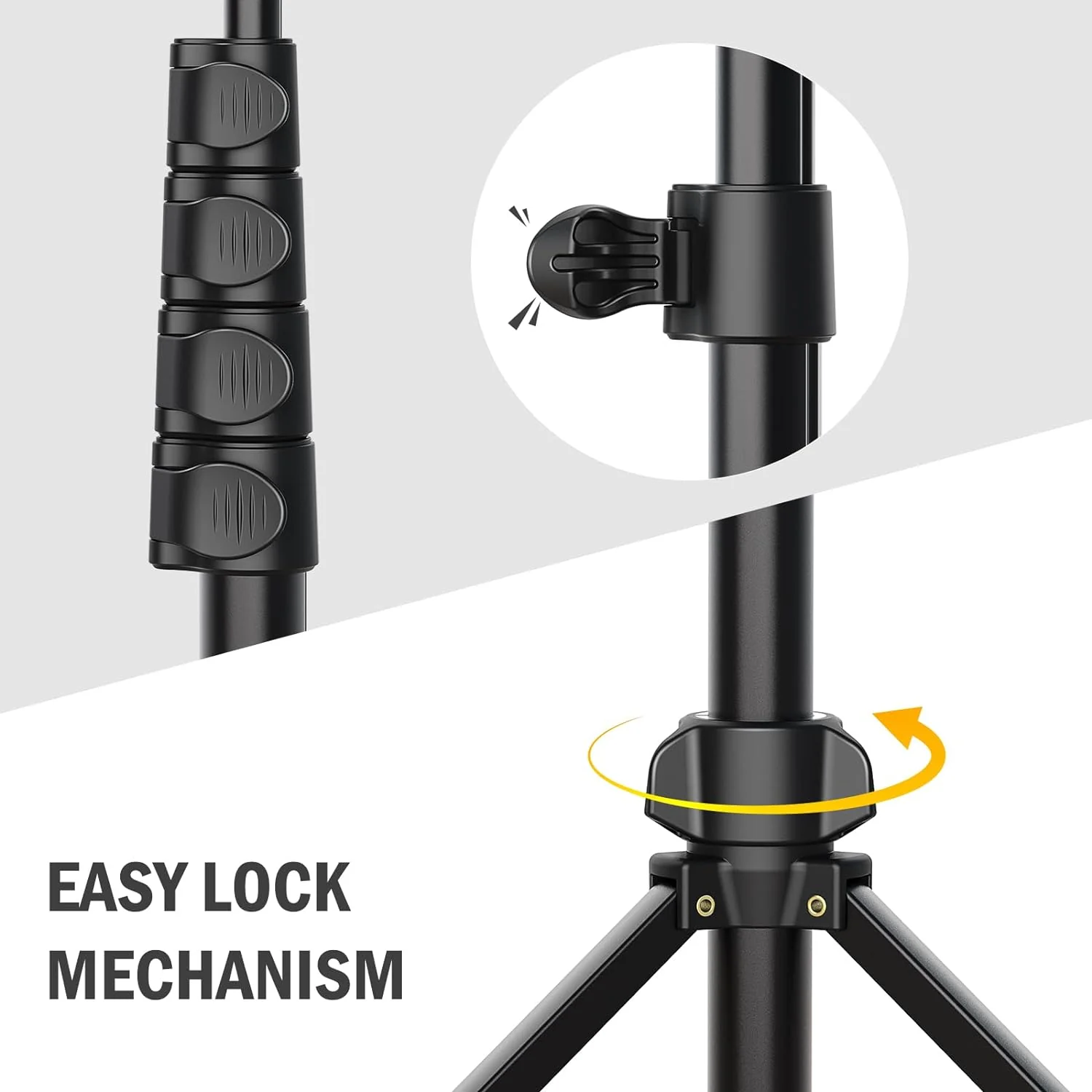 Portable Tripod Mount Stand for Cell Phone & Camera - Image 3