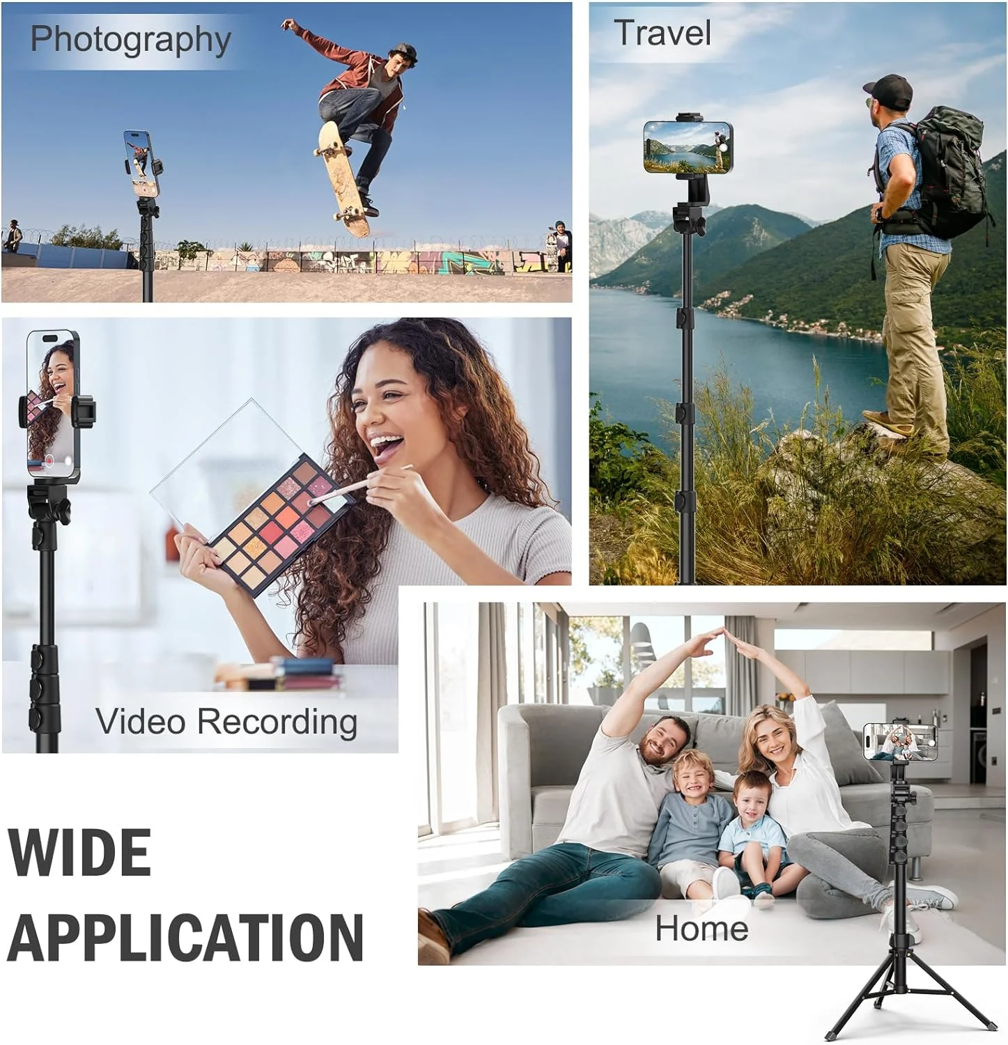Portable Tripod Mount Stand for Cell Phone & Camera - Image 5