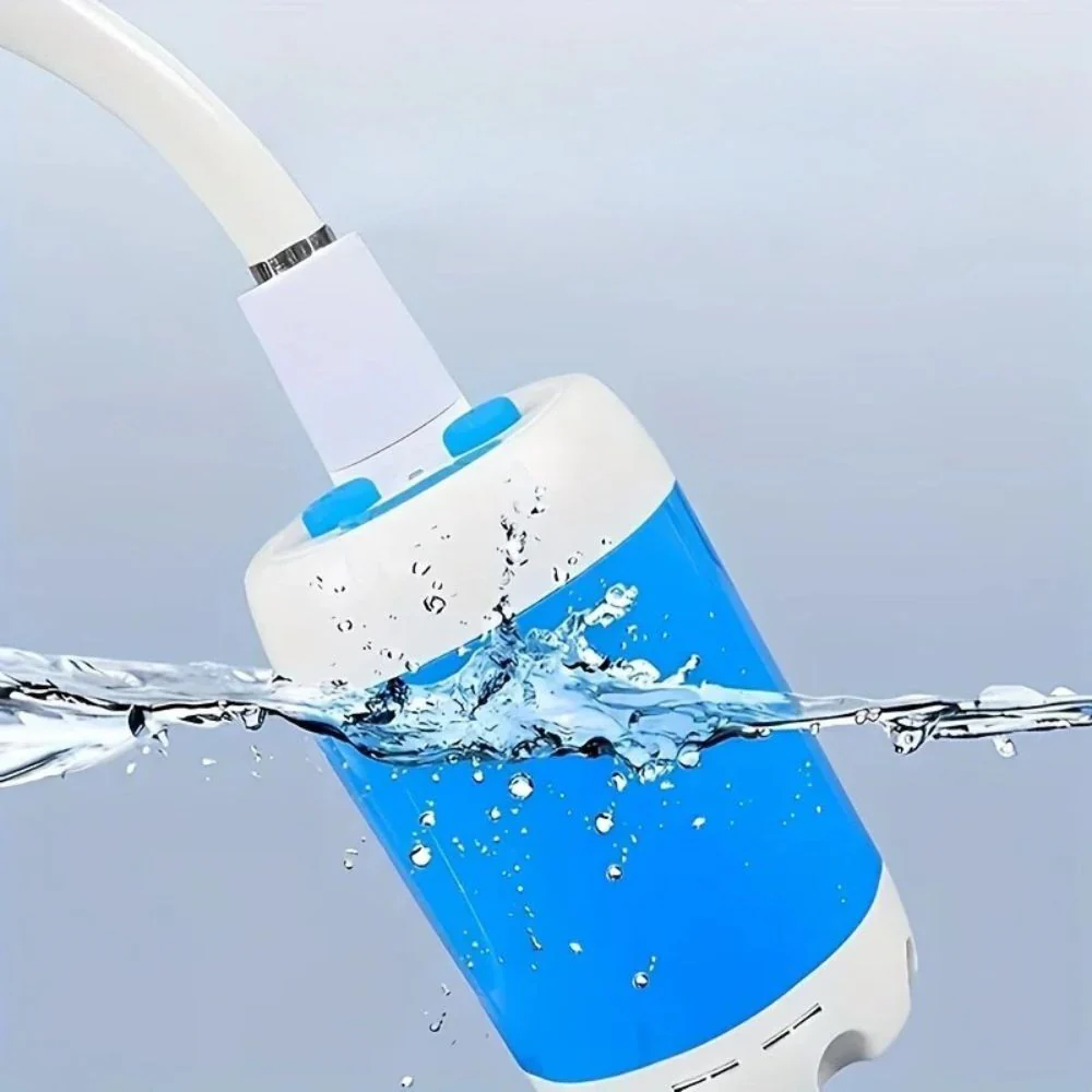 Portable USB Rechargeable Water Pump Shower Head - Image 3