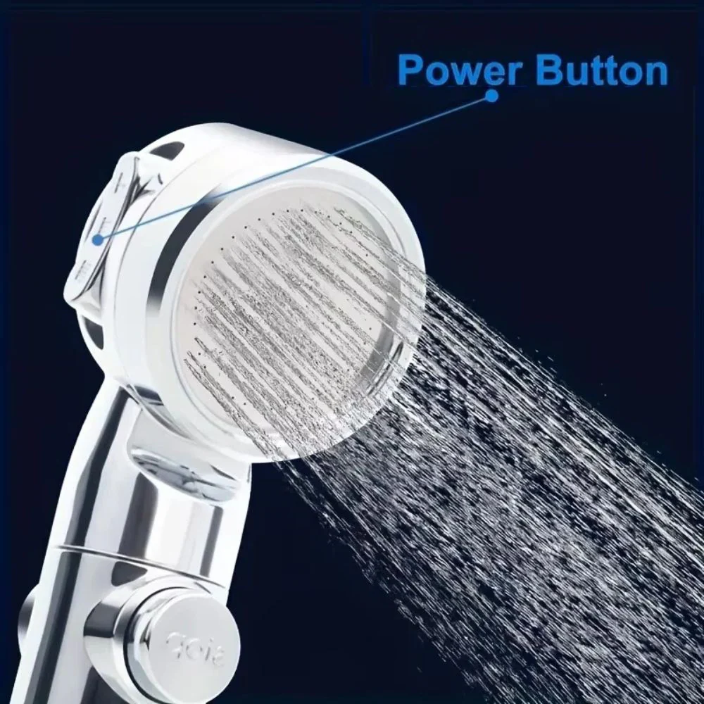 Portable USB Rechargeable Water Pump Shower Head - Image 5