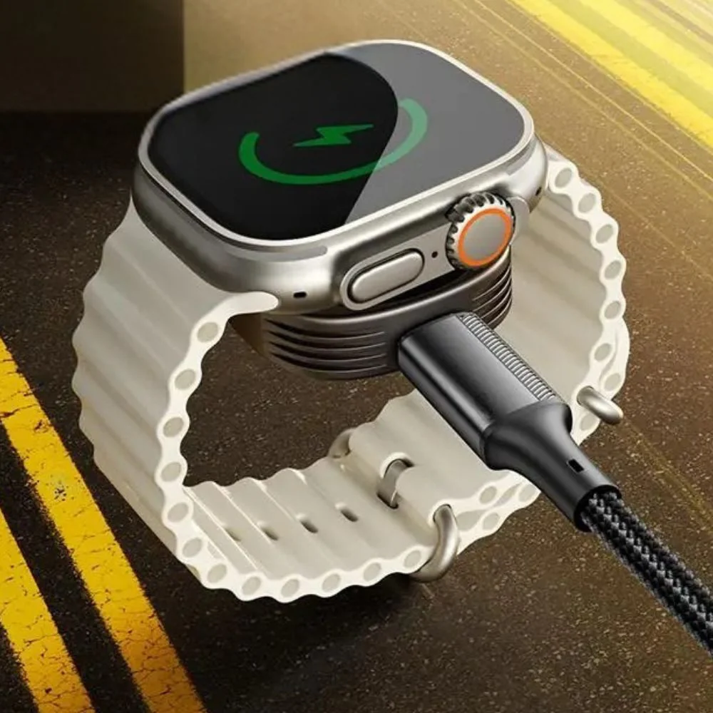 Portable Wireless Smart Watch Fast Charger - Image 2