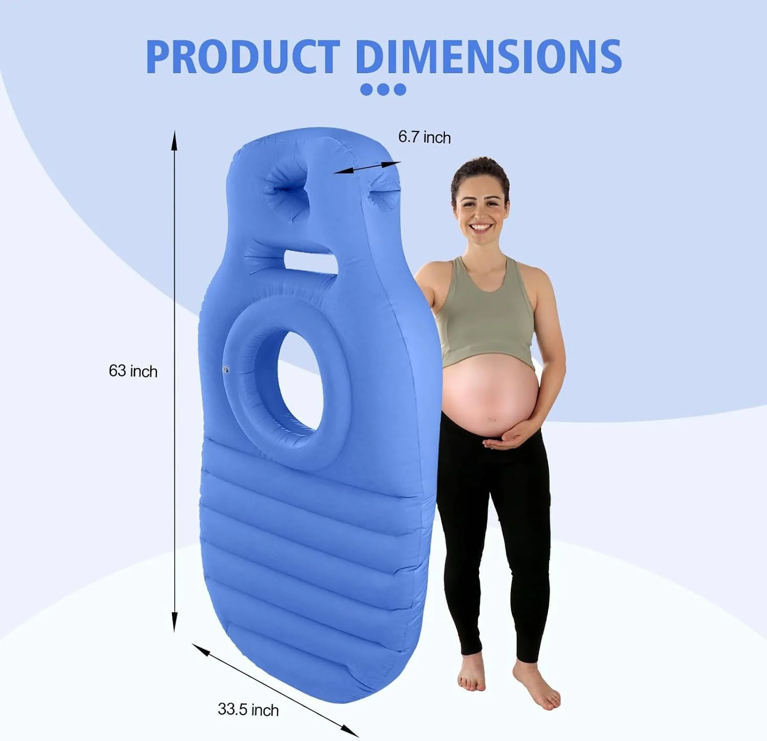 Pregnancy Pillow to Lay on Stomach - Image 4