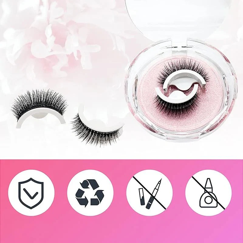 Premium Reusable Self-Adhesive Eyelashes - Image 10