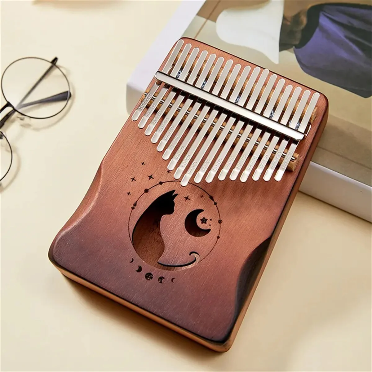 Professional 17K Kalimba Thumb Piano - Image 3