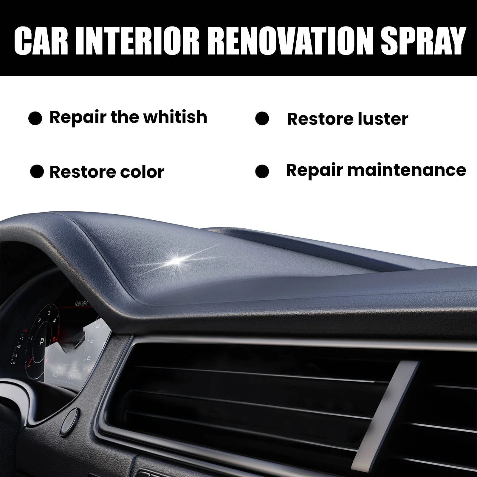 Professional Car Interior Cleaner Set of 3 - Image 3