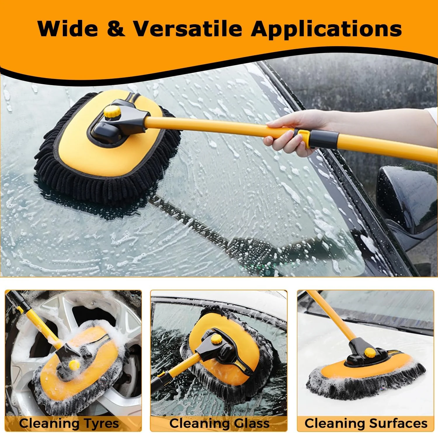 Professional Car Wash Brush - Image 9