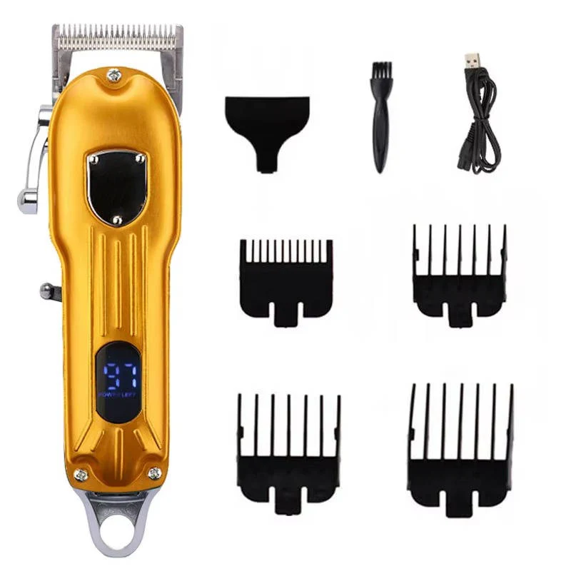 Professional Dog Hair Clipper All Metal Rechargeable - Image 6