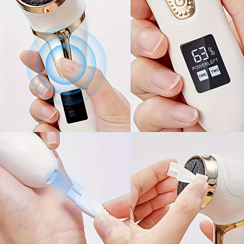 Professional Electric Foot Hard Skin Remover – Get Rid of Calluses & Rough Skin Easily - Image 6