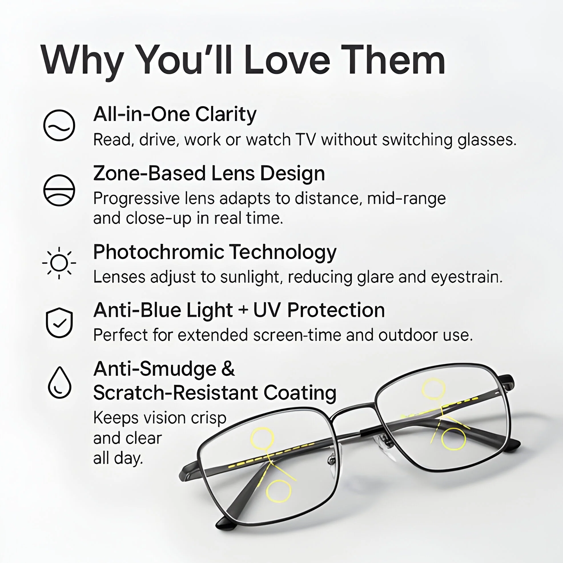 Progressive Multifunction Glasses - Image 9