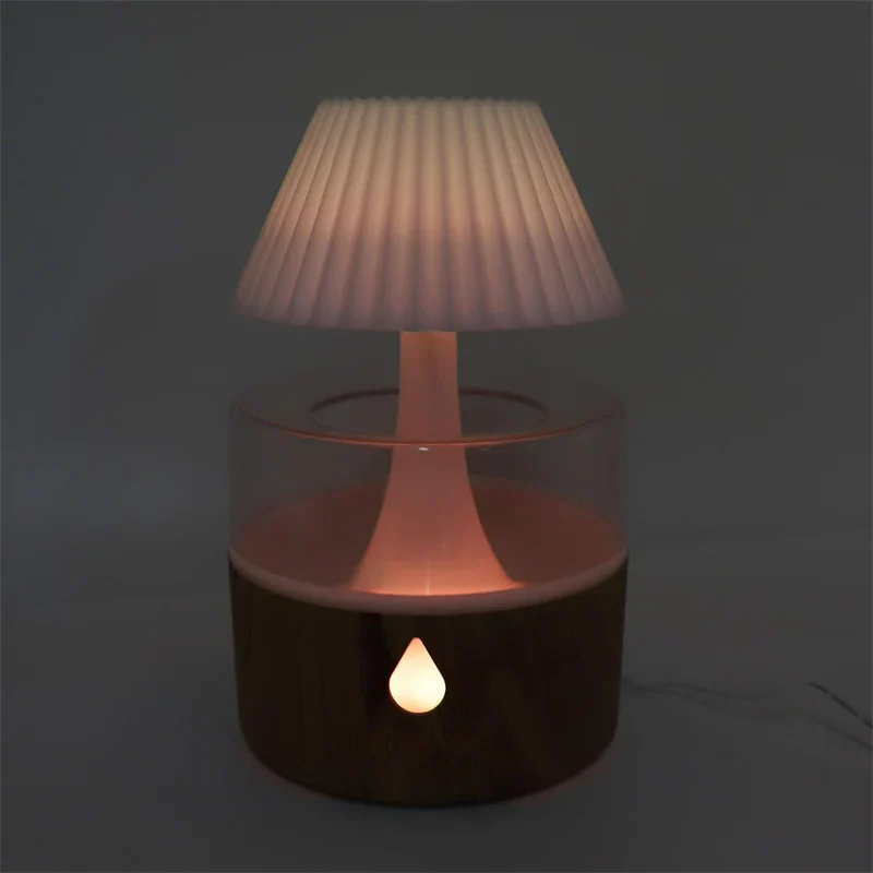 Rain Cloud Humidifier - Cool Mist Aromatherapy Diffuser, USB-Powered with Night Light - Image 4