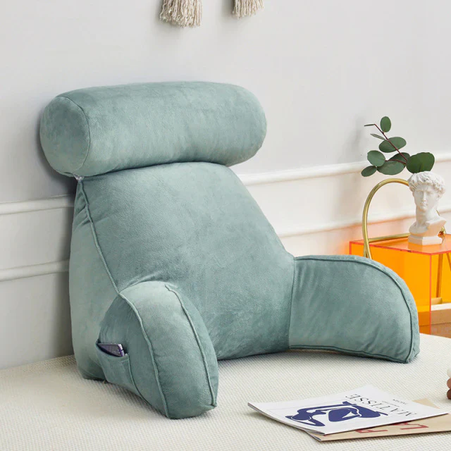 Reading Bed Pillow with Arms - Image 8
