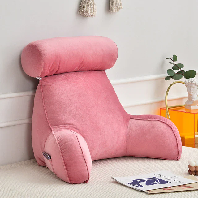 Reading Bed Pillow with Arms - Image 9