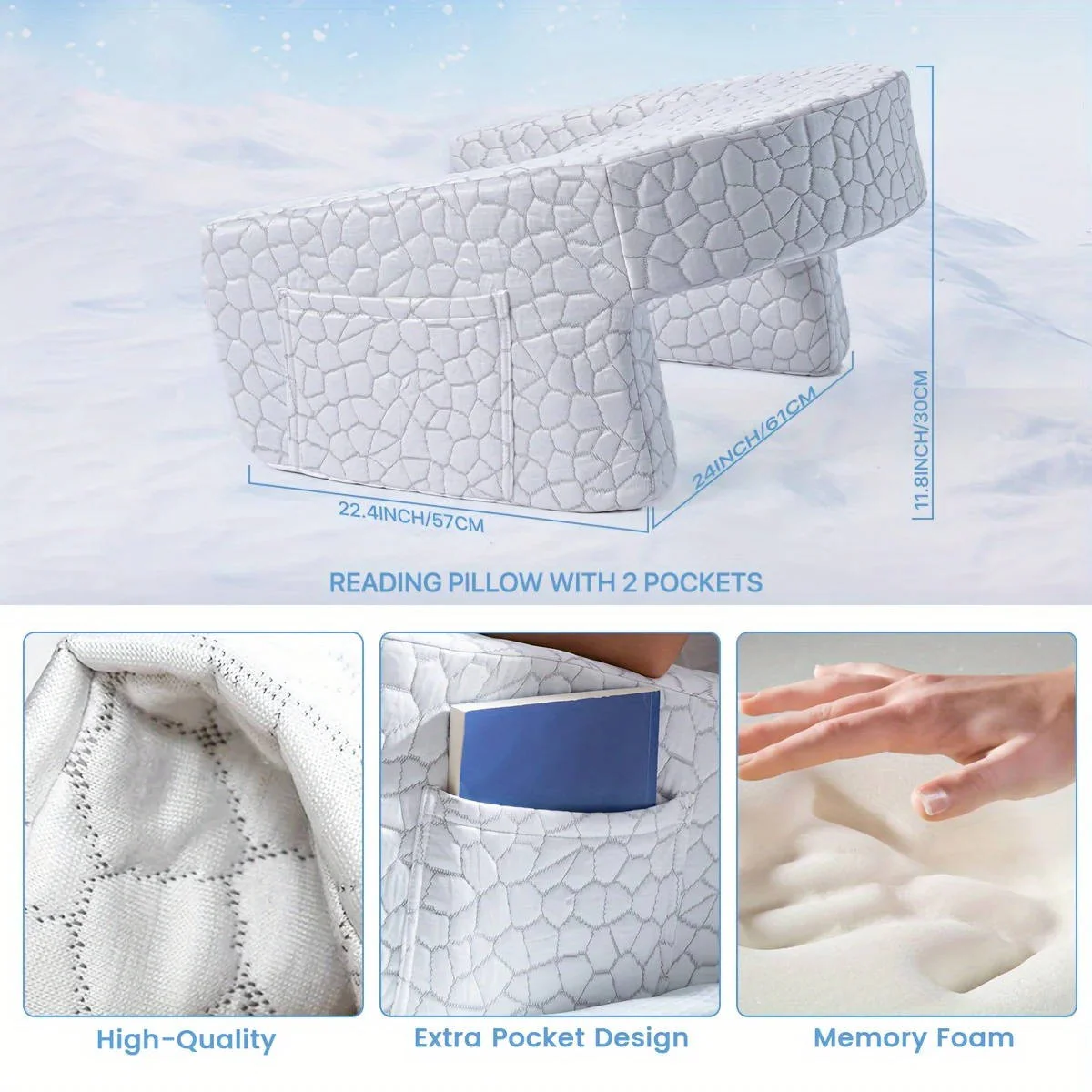 Reading Pillow For Bed - Image 8