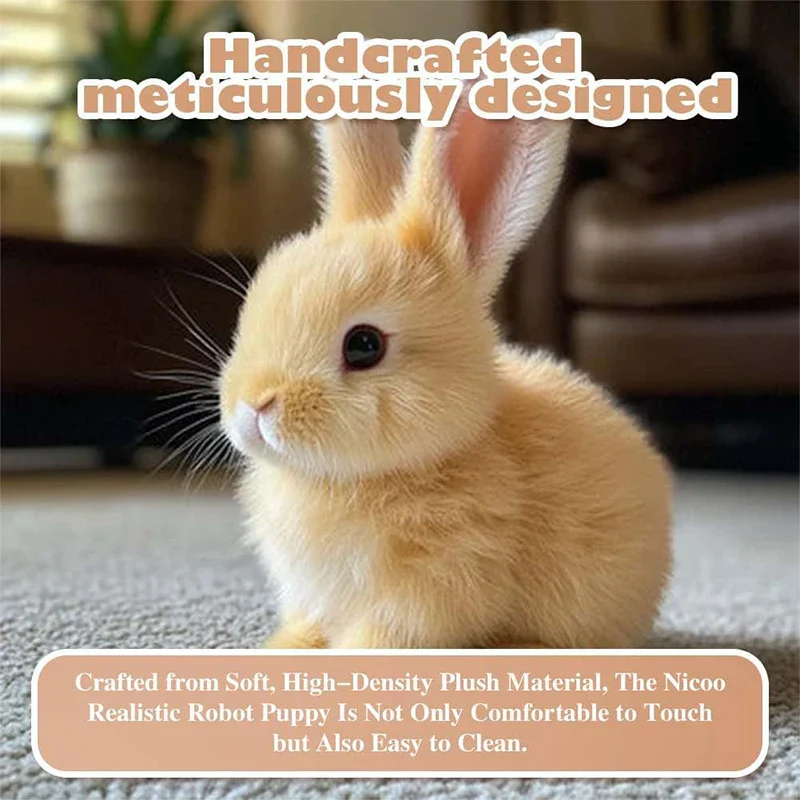 Realistic Easter Bunny Toy - Image 2