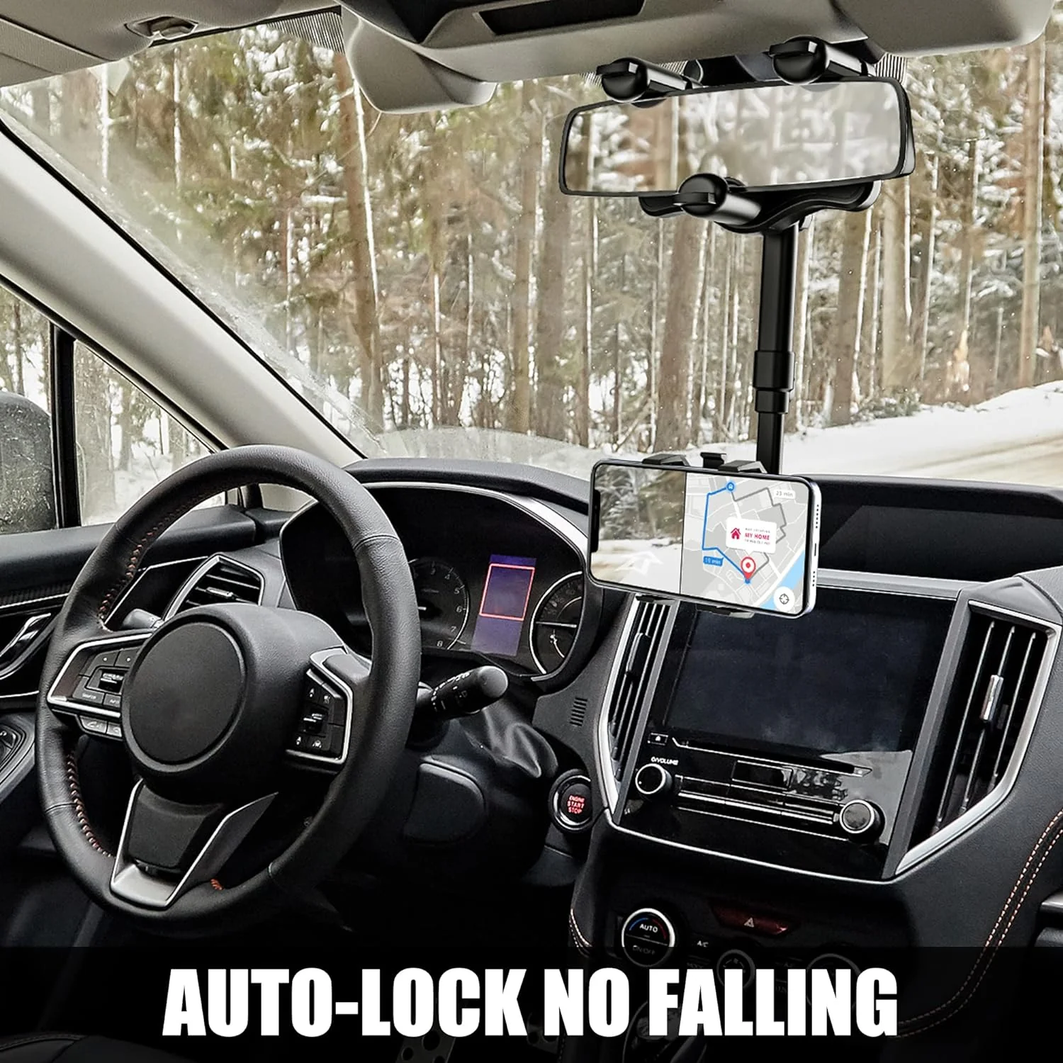 Rearview Mirror Phone Holder - Image 5