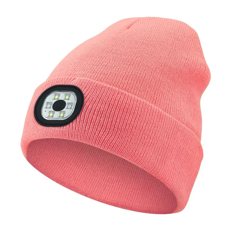 Rechargeable LED Beanie Hat for Winter - Image 9