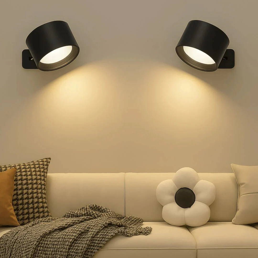 Rechargeable Wall Light with 360° Rotation - Image 2