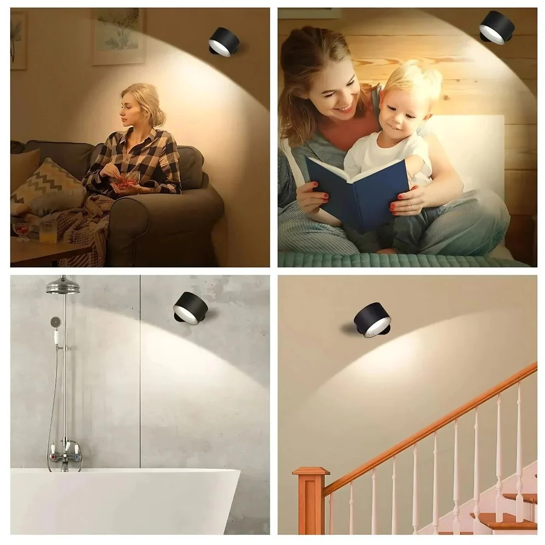 Rechargeable Wall Light with 360° Rotation - Image 6