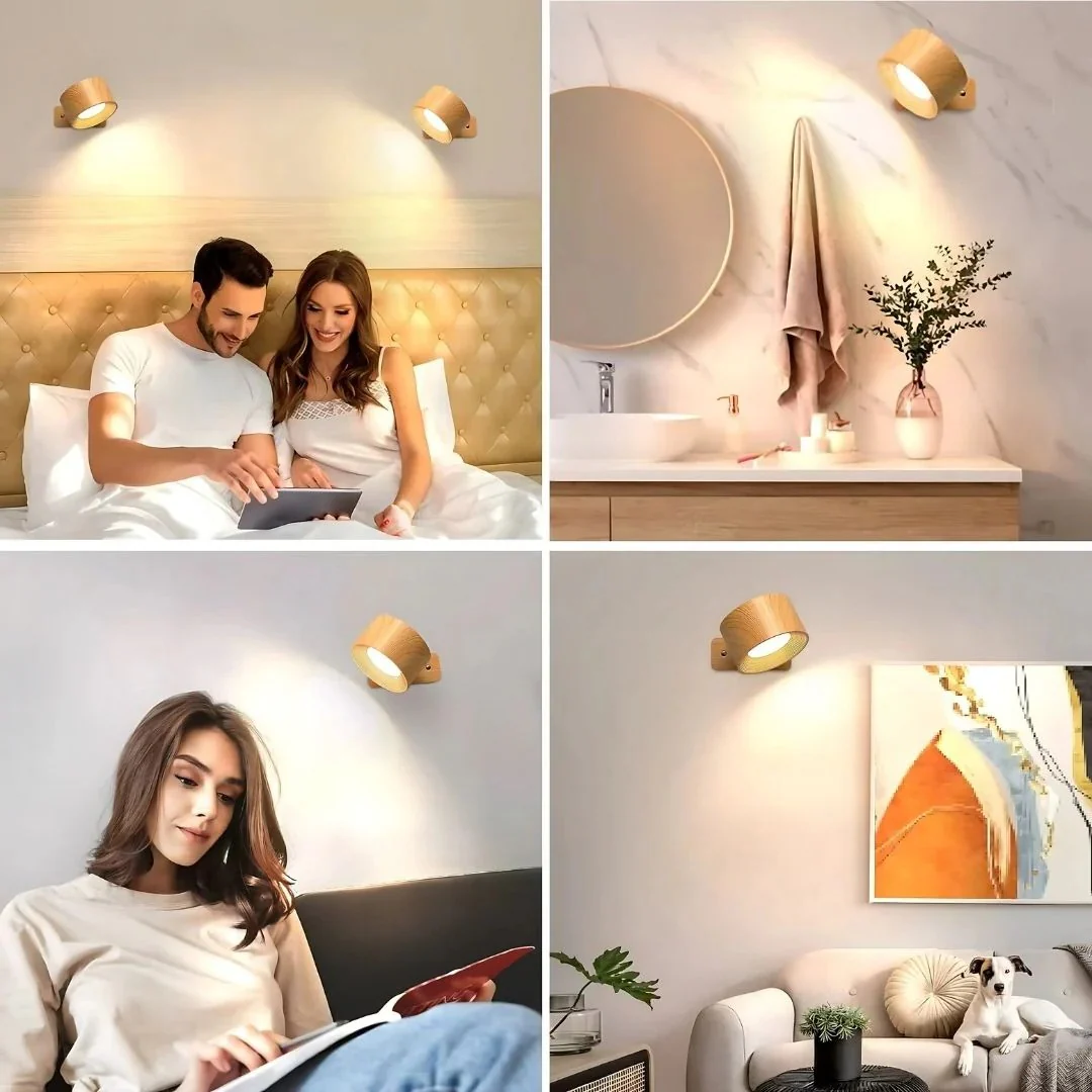 Rechargeable Wall Light with 360° Rotation - Image 7