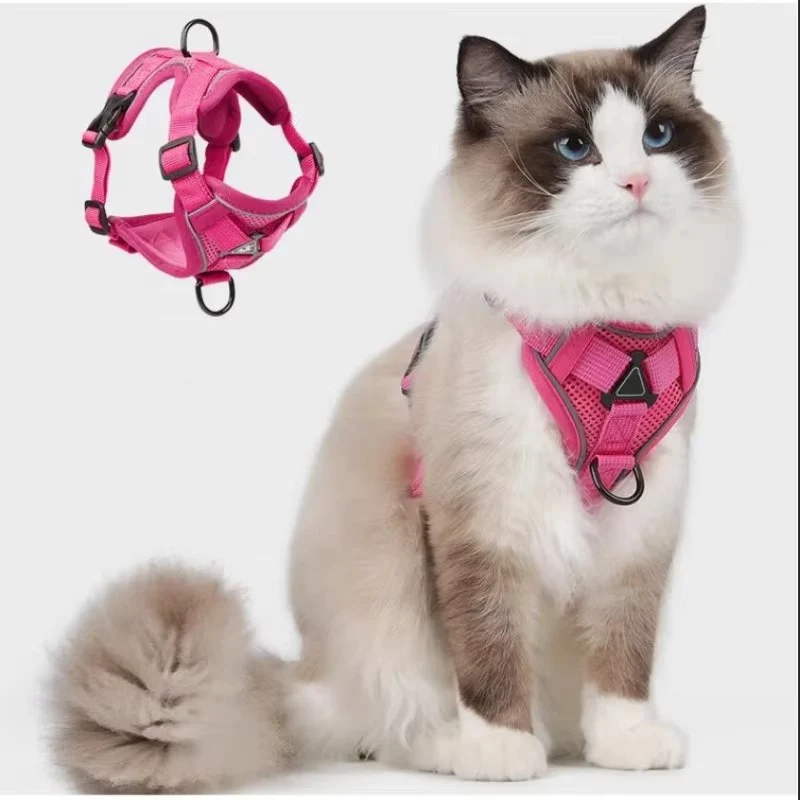 Reflective Cat Harness and Leash Set - Image 13