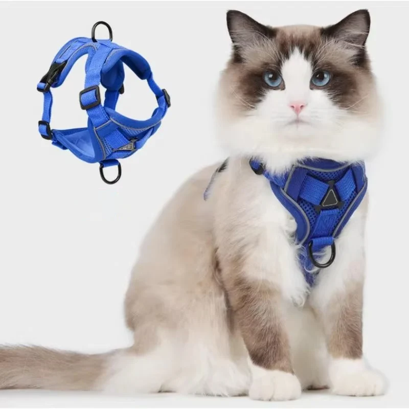 Reflective Cat Harness and Leash Set - Image 8