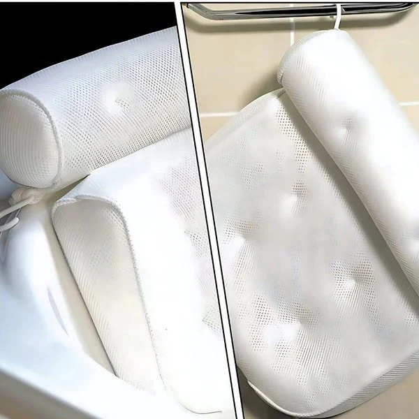 Relaxing Bath Cushion Headrest Back Pillow for Bathtub - Image 5