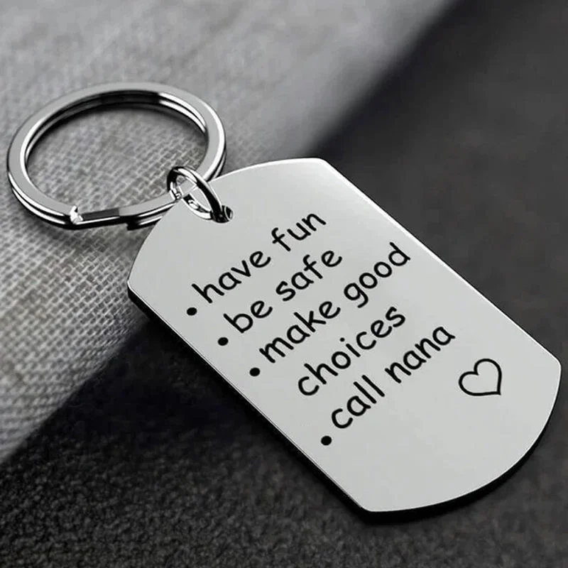 Reminder to Do Things Stainless Steel Keychain - Image 7