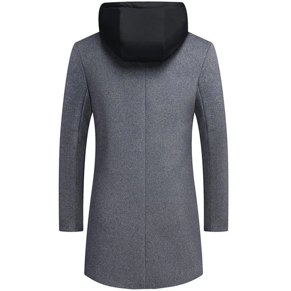 Removable Hooded Coat - Image 3