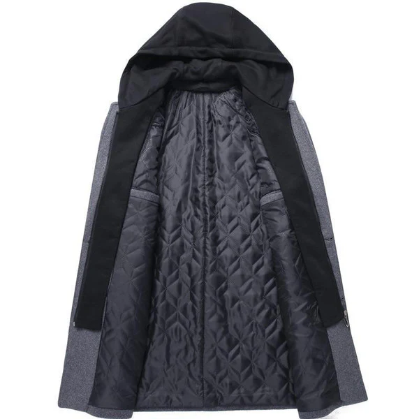 Removable Hooded Coat - Image 4