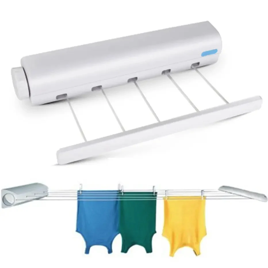 Retractable Indoor Laundry Clothesline - Image 5