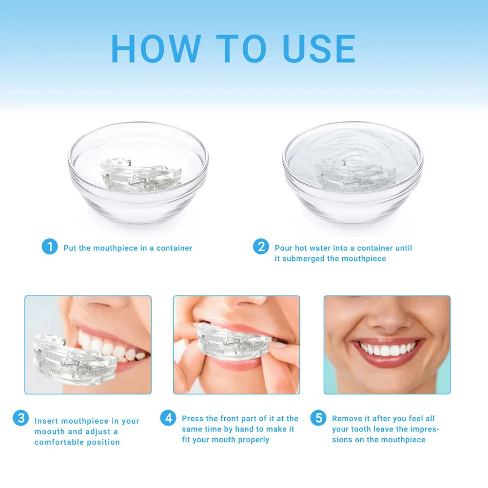 Reusable Anti Snore Mouthpiece with Storage Box - Image 2