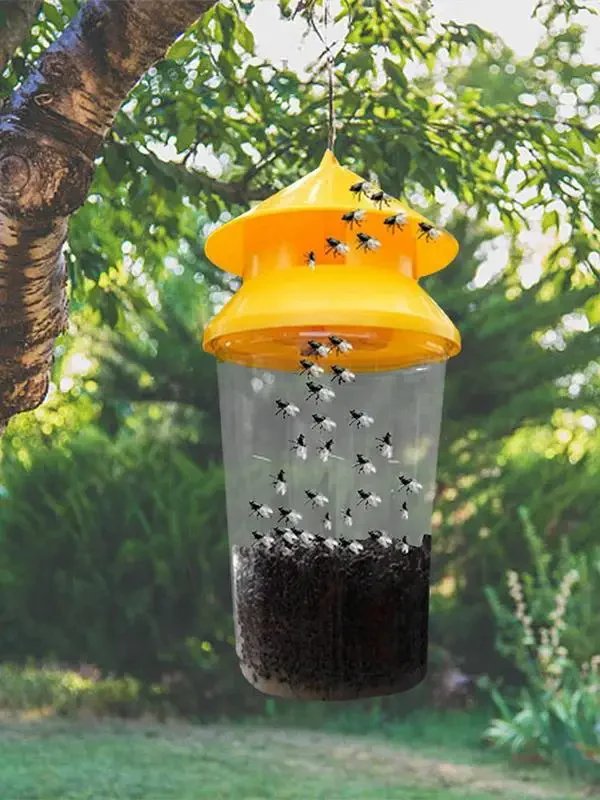 Reusable Outdoor Hanging Fly Trap - Image 2