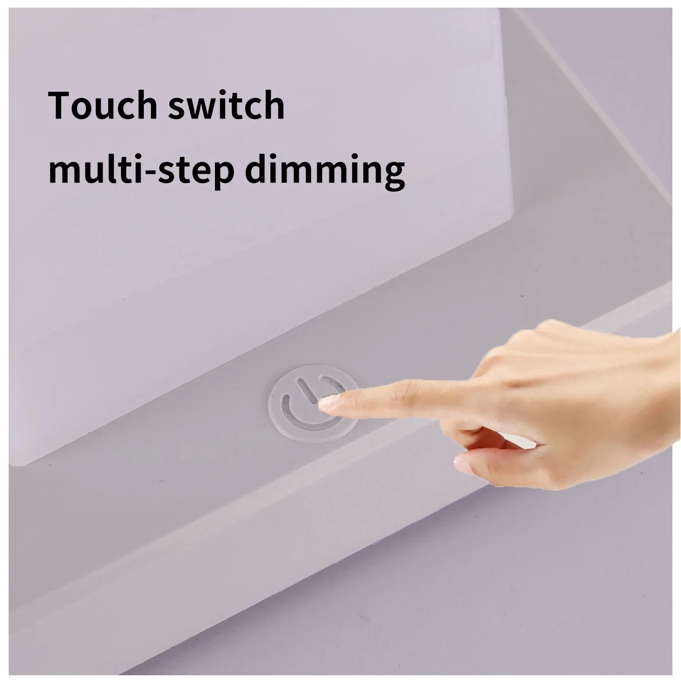 RGB LED Bedside Lamp with Touch Control - Image 3
