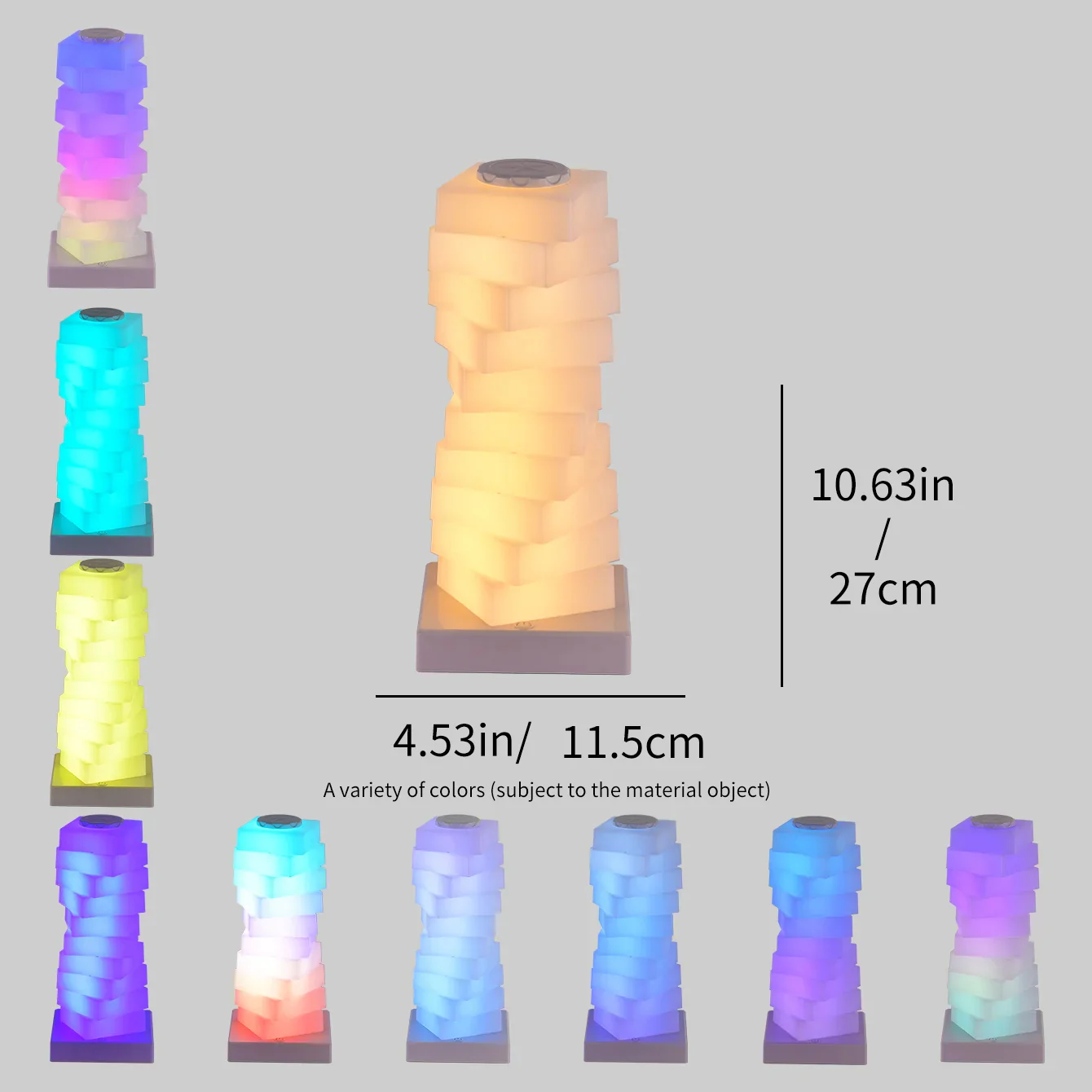 RGB LED Bedside Lamp with Touch Control - Image 6