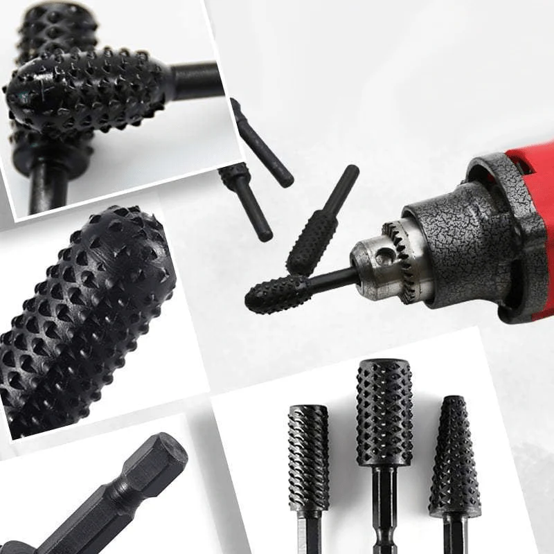 Rotary cutter set for precise wood and metal engraving - Image 3