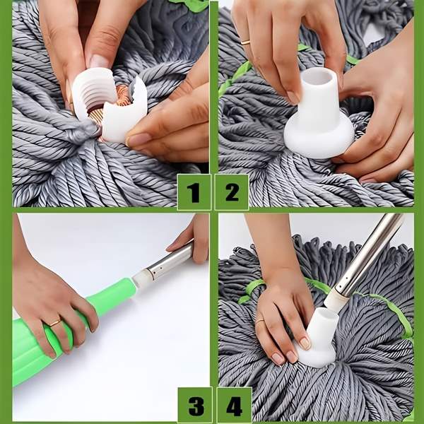 Rotating Self-Wringing Mop - Image 3
