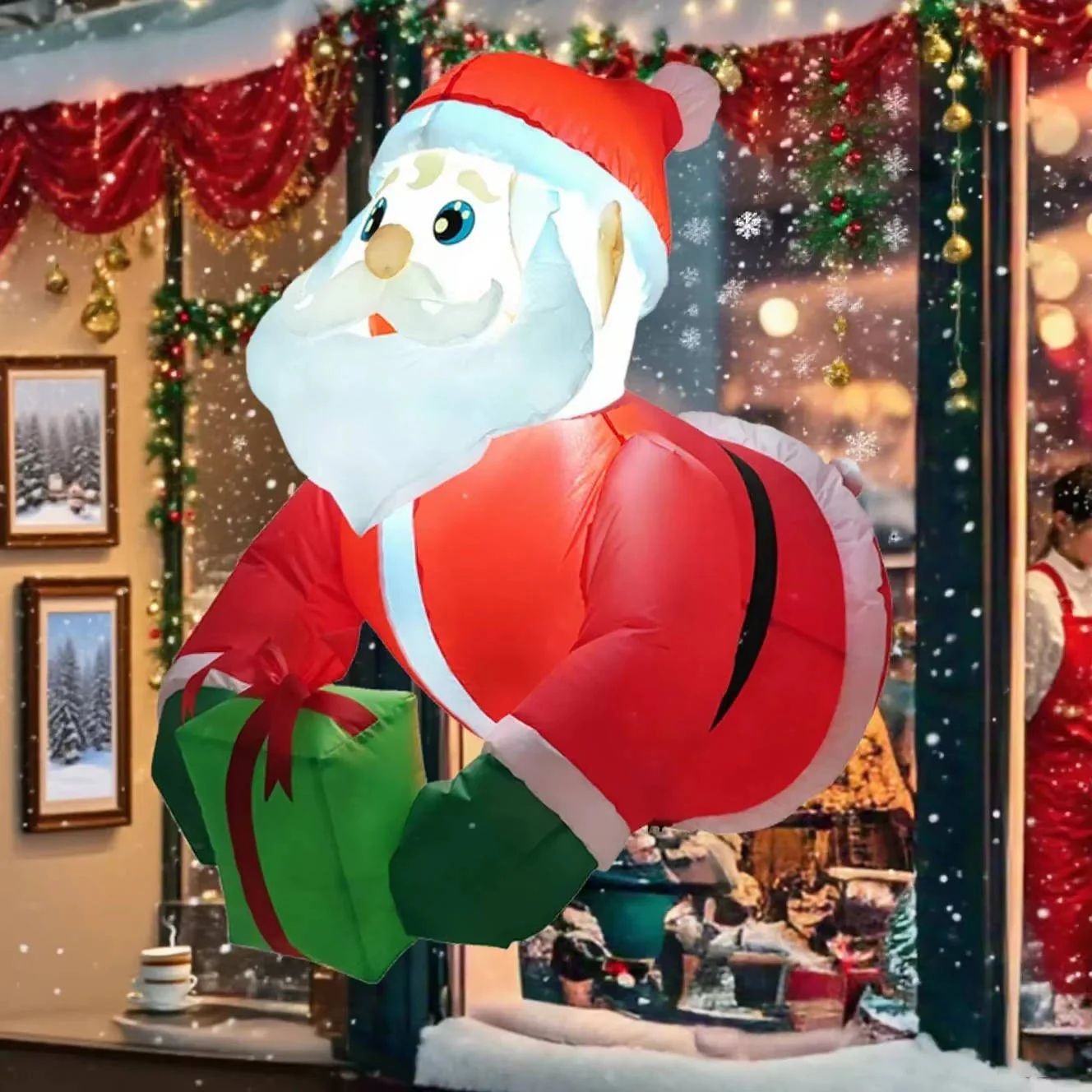 Santa Christmas Decorations Outdoor - Image 2