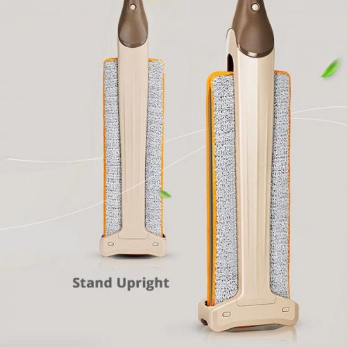 Self-Wringing Double-Sided Flat Microfiber Mop & Broom With 360 degree Spin - Image 3