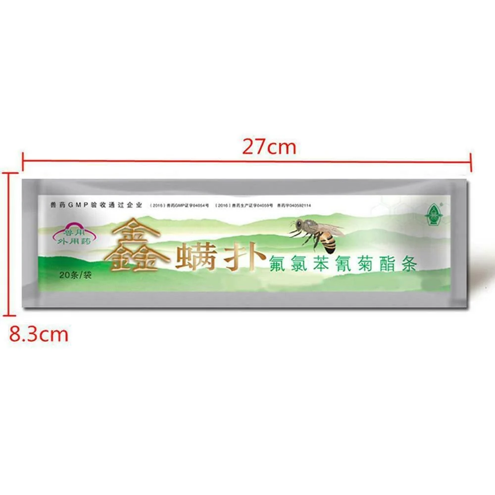 Set Of 20 Strips Of Fluvalinate Insect Repellent - Image 5