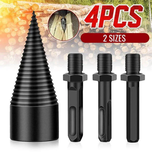 Shank Firewood Drill Bit - Works With Any Drill! - Image 2