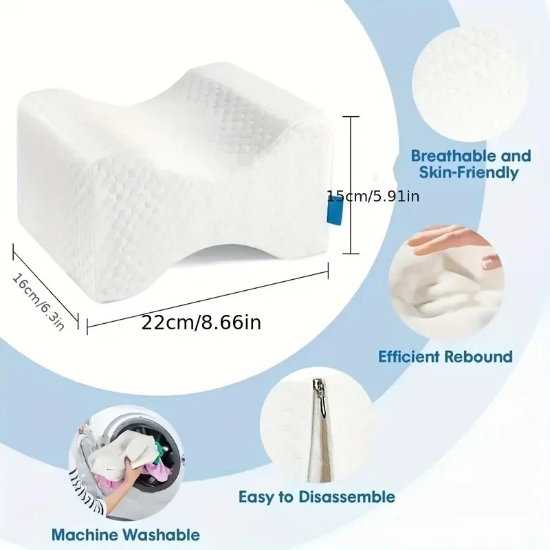 Side Sleeper Knee Pillow - Image 3