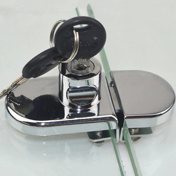Single Glass Lock Furniture Hardware - Image 2