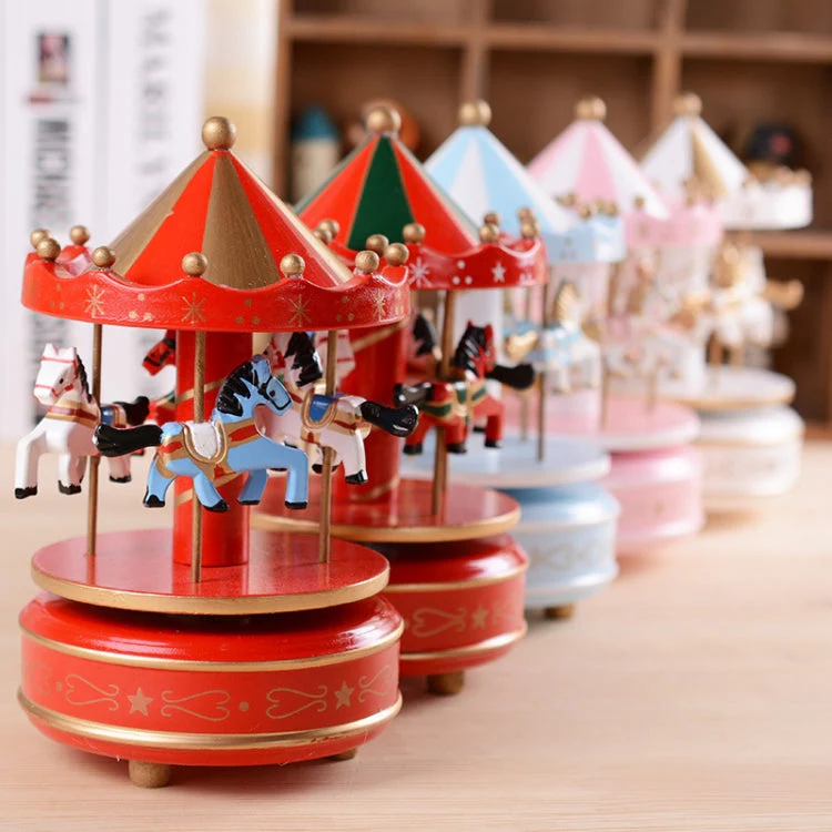 Sky City Carousel Music Box - Image 5