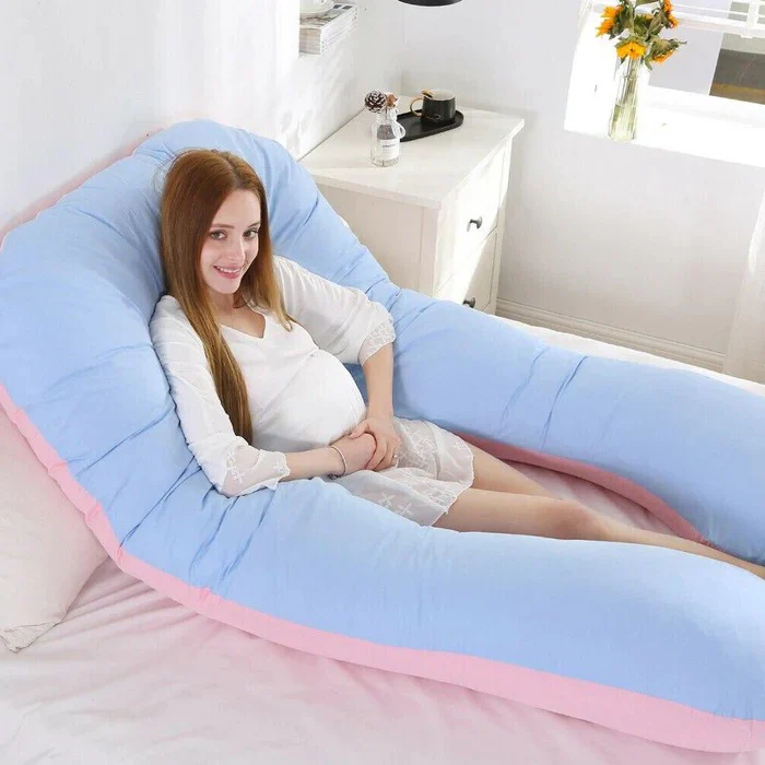 Sleeping Full Support Body Pillow - Ergonomic Design For Pregnancy, Shoulder & Back Pain - Image 3