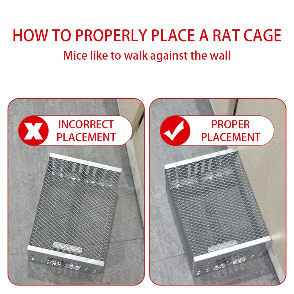 Sliding Door Design Reusable Mouse Trap Cage - Image 4