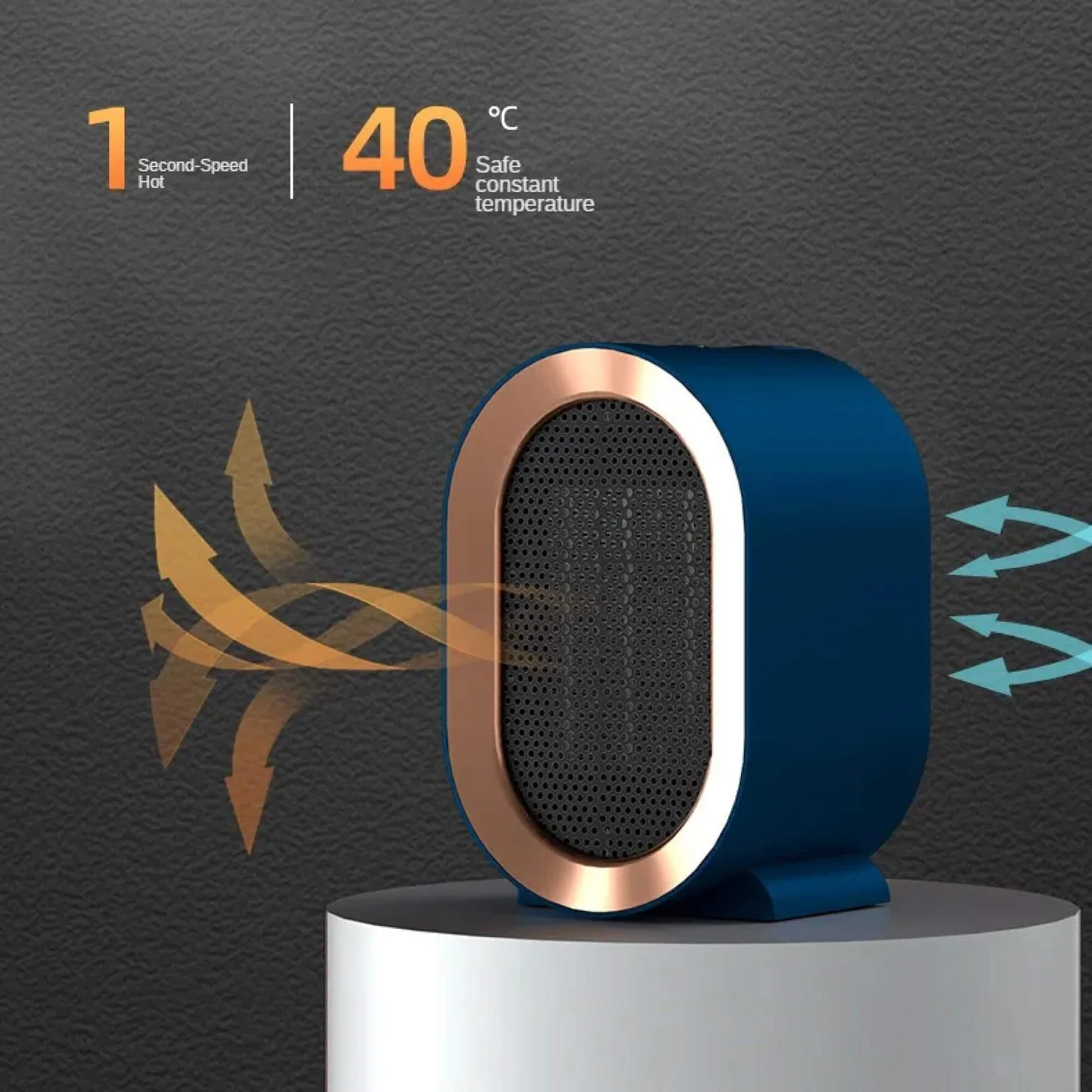 Small Energy Efficient Space Room Electric Heater Portable Low Energy Power Saving - Image 8