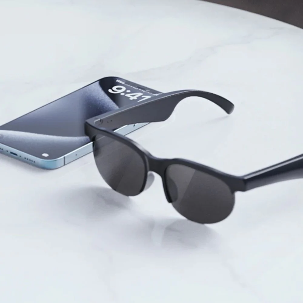 Smart Bluetooth Language Translation Earphone Glasses - Image 4