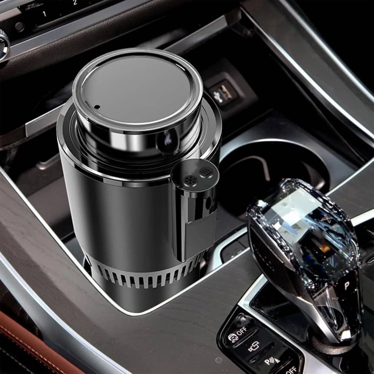 Smart Cold and Warm Car Cup Holder - Image 2