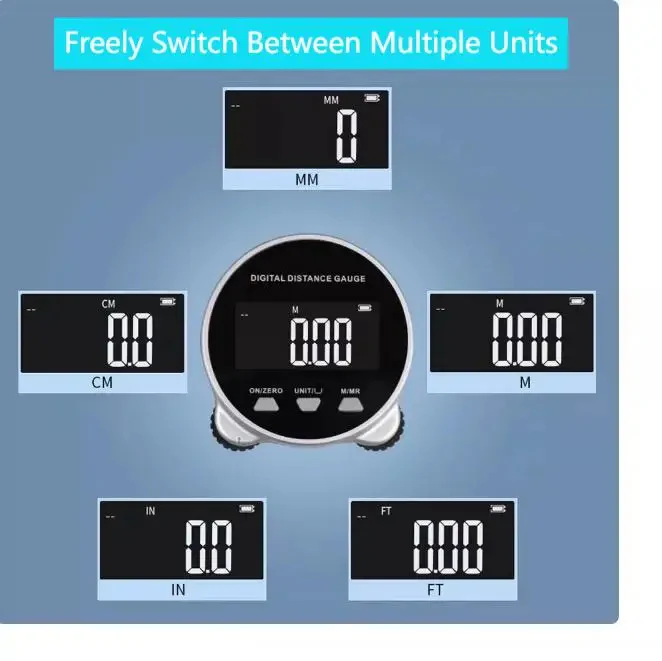 Smart Digital Tape Measure with LCD Display - Image 2