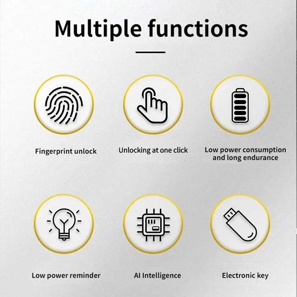 Smart Fingerprint Padlock - Image 6